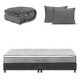 thumbnail image 1 of Colchón King Size Dicasa Vail + Box Base Cama + Almohada 2Pack + Edredón Homy, 1 of 8