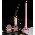 thumbnail image 3 of Taper Glass Candle Holders Set of 3 Tealight Candlestick Holders for Table Centerpieces Wedding Party Home Decorations, 3 of 7