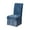 Blue, variant on Chair Covers Total Coverage Hotel Chair Covers Coffee Brown Jacquard Thickened Elastic Unified Dining Chair Slipcovers with Flared Skirt for Decorative Protection Hotel Chair Covers