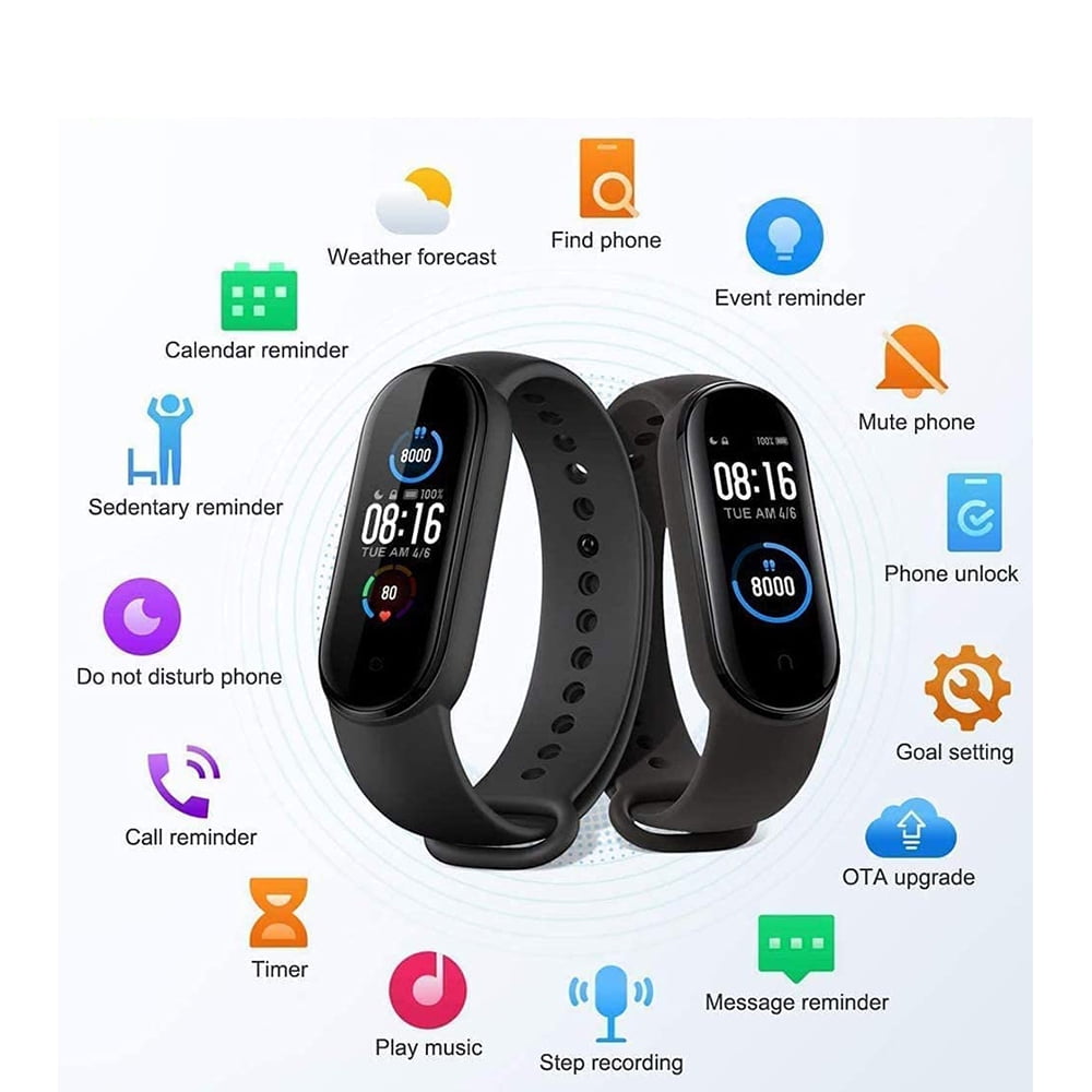 Smart Bracelet Wristband Waterproof Sport Smart Watch Fitness