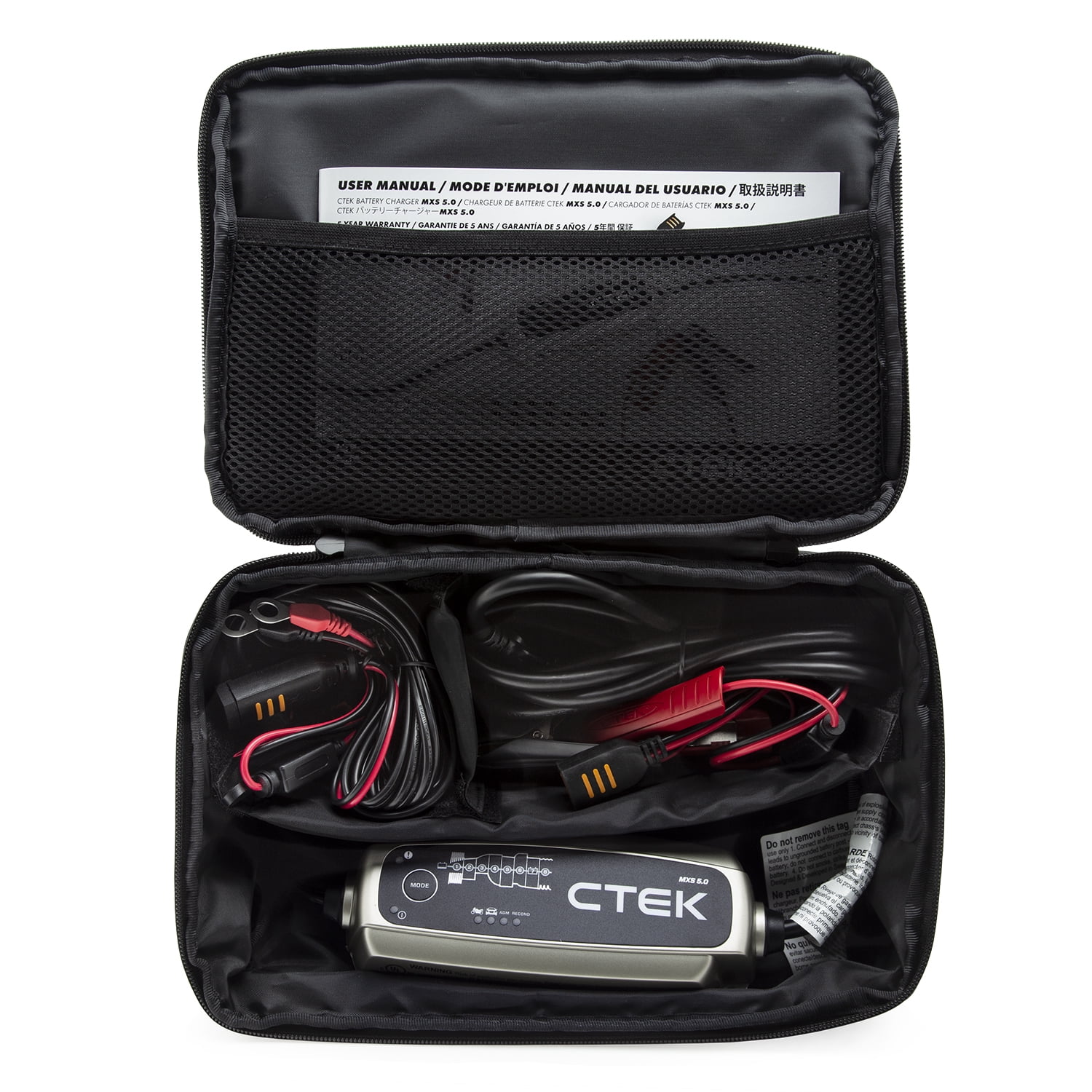CTEK MXS 5.0, 12V 4.3A Fully Automatic Automotive Battery Charger