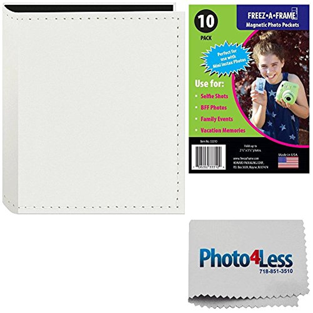 Sewn Leatherette Photo Album Holds 40 