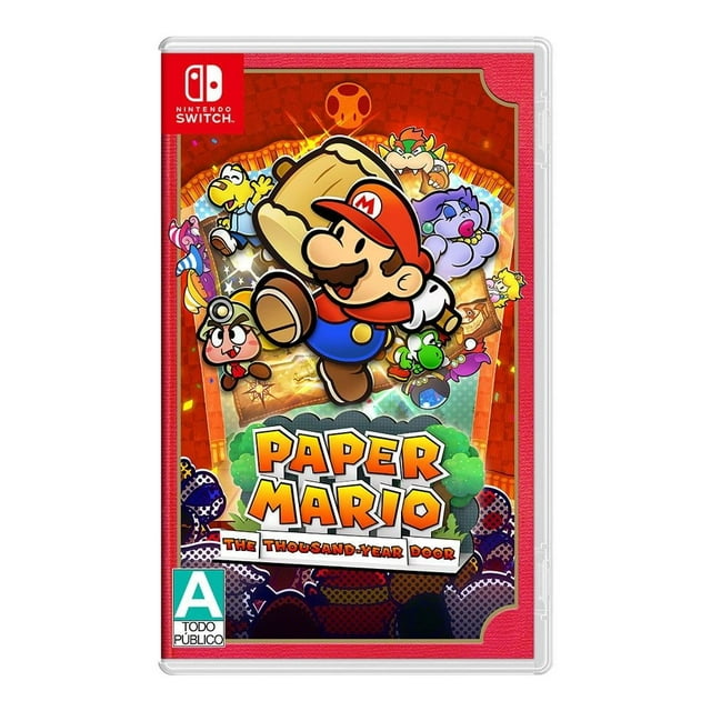 Paper Mario The Thousand Year Door Nintendo Switch Fisico