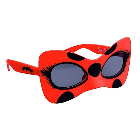 Party Costumes - Sun-Staches - Kids Lil' LadyBug Dark Lens Mask sg3290