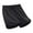 Black, variant on Men's Plus Size Athletic Shorts Quick Dry Lightweight Short Elastic Waist Drawstring Shorts with Zipper Pockets