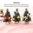 thumbnail image 3 of Naiovety Mini árbol de Navidad, fiesta de boda, decoración de , hogar, comedor, Bar, oficina, sala de estar, adorno de escritorio para niños Kits de decoración para fiestas, 3 of 6