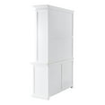 thumbnail image 6 of Classic White Buffet Hutch Unit with 2 Adjustable Shelves, 6 of 10