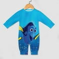 thumbnail image 4 of Finding Nemo Baby Romper Jumpsuits, Long Sleeve Footless One-Piece Outfits for Boys Girls, 4 of 8
