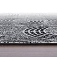 thumbnail image 3 of World Rug Gallery Modern Arch Pattern Stripe Area Rug - BLACK 5' X 7', 3 of 8