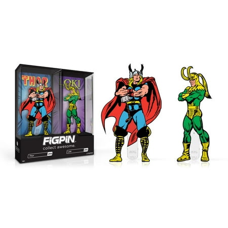 NYCC 2019: Marvel 80th - Thor & Loki FiGPiN 2-pack