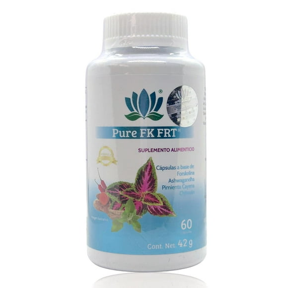 Forskolina Chitosán Cayena 60 cáps FK Forte Pure Health.