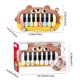 thumbnail image 3 of Juguetes para piscina, juguetes para bebés, juguetes para niños pequeños. Piano de bolsillo infantil, piano electrónico multifuncional, instrumento musical de juguete para bebés. Puede jugar a rompeca, 3 of 7