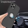 thumbnail image 4 of Mignova for iPhone 12 6.7 Inch Case, Anti-Scratch Shockproof Case 360 Degree Rotation Finger Ring Holder Kickstand [Work with Magnetic Car Mount] for iPhone 12 6.7 Inch 2020 Released(Black), 4 of 7