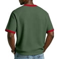 thumbnail image 3 of Iaqnaocc 250th Anniversary Usa Shirt for Men Retro Waffle Usa 250th Anniversary Shirt Patriotic Pride Tee for Men V-Neck Anniversary 2026 Summer Independence Day 250 Anniversary Shirt Green XXL, 3 of 3