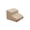 Khaki, variant on Dog Stairs for Small Dogs, Pet Ramp Stairs with Removable Washable Cover, Non-Slip Bottom, Soft Foam Core Orthopedic Support, High-Density Foam Pet Steps for Bed Sofa Couch