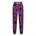 thumbnail image 5 of Simua Women's Joggers High Waisted Star Print Fall Sweatpants, 5 of 5