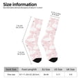 thumbnail image 2 of Bingfone Compression Socks for Women and Men Long Socks for Running Athletic Cycling Nurse- Swan1, 2 of 6