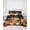 Deep Amber, Pale Pumpkin, Rustic Brown, variant on Quilts Twin Size, Fall Pumpkin Soft Comforter Bedding Set for Bed, Thanksgiving Maple Leaves Harvest Beige Lightweight Quilted Bedspread with Pillow Cover(2 Pieces) for All Season, 68x86 Inch