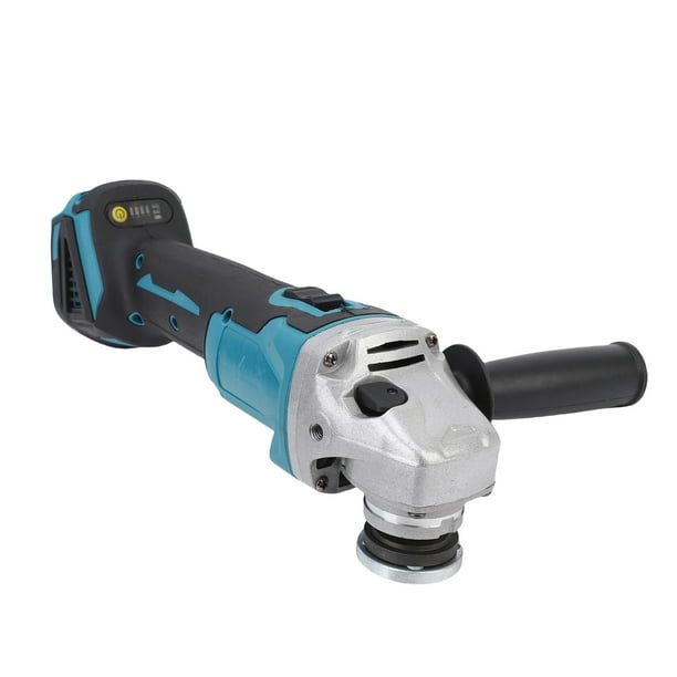Amoladora Angular Inalámbrica, Rectificadora Eléctrica, Disco De 125 Mm, Trabajo Continuo, Velocidad De 8500 RPM Con Deflector Para Cortar Madera Y Metal