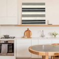 thumbnail image 6 of Black Grey Striped Wall Art Painting on Canvas, Farmhouse Vintage Stripe Canvas Art Home Prints Wall Art Framed Modern Artwork for Living Room Bedroom Wall Decor 8x8in, 6 of 9