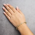thumbnail image 6 of 14K Yellow Gold 6 3/4 Cttw Princess and Baguette-Cut Diamond Tennis Bracelet (H-I Color, VS2-SI1 Clarity) - Size 7, 6 of 7