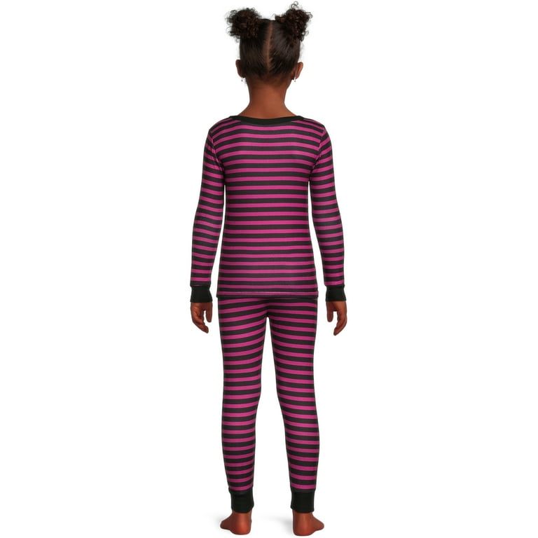 Minnie Mouse Girls Halloween Print Long Sleeve Top and Pants Pajama Set 2 Piece Sizes 4 10 Walmart