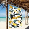 thumbnail image 2 of Ryvnso Abstract Print Beach Towel Quick Dry Swimming Yoga Beach Towels Large Sand Free Microfiber Towel 31"W x 71"L, 2 of 5