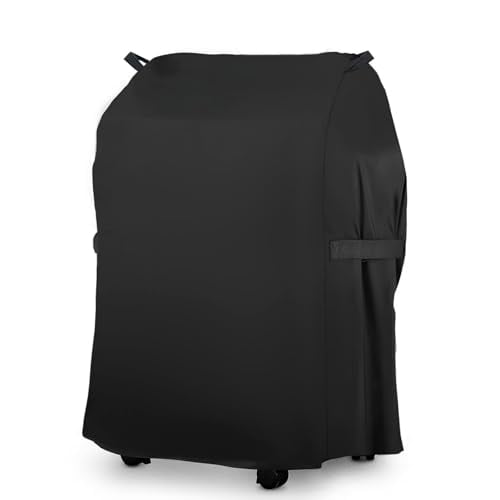 Grill Cover 40 Inch for Outdoor Grill,600D Heavy Duty Waterproof Fade Resistant BBQ Cover with Handles/Straps,for Weber Charbroil Nexgrill Brinkmann Holland Grill etc
