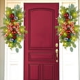 thumbnail image 3 of Adorno colgante de ventana de pared adorno brillante preiluminado para escalera para fiesta de Navidad, 3 of 7