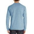 thumbnail image 3 of Mens Henley Shirts Long/Short Sleeve T Shirt Fashion Casual Basic Plain Cotton Tee Shirts, 3 of 3