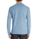 thumbnail image 3 of Blusas y camisas de manga larga con cuello redondo para hombre, blusa básica lisa de color puro y musculosa de manga larga, blusas y camisas de manga larga con cuello redondo para hombre., 3 of 3