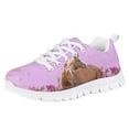 thumbnail image 1 of Pzuqiu Floral Horse Kids Sneakers Big Girls Shoes Size 2 Outdoor Athletic Shoes Lightweight Casual Running Shoes Comfortable, 1 of 5