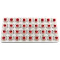 thumbnail image 3 of Gateron G Red Pro Switches Pre-lubed 3pin RGB SMD Linear for Gaming Mechanical Keyboard(35 Pcs,Red), 3 of 5