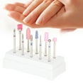 thumbnail image 4 of Brocas para uñas, 10 piezas/juego de brocas para uñas, máquina rotativa, instalación sin esfuerzo, 4 of 8