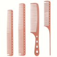 thumbnail image 1 of Dsseng Professional Barber Comb Set - Includes Long  Short  and Handle Combs for Hair Styling and Cutting - Perfect for Salon Use, 1 of 6
