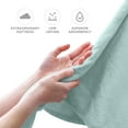 thumbnail image 5 of Martex 6-Piece 100% Ringspun Cotton Towel Set, Quick Dry Soft & Absorbent, Light Blue, 5 of 8