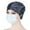 Navy, variant on Dadaria Turbans for Women Head Wraps Women With Buttons Hat Cancer Chemo Hat Beanie Wrap Cap White,Women