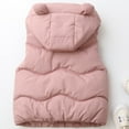 thumbnail image 6 of MEZZALL Girls Winter Coats Vests With Hood Sleeveless Kids Warm Quilted Jackets Stylish Casual Outerwear For Toddler Children Breathable Dailywear, 6 of 9