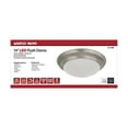 thumbnail image 2 of Nuvo Lighting 25W Flush Mount Twist & Lock Fixture LED 14 in. Brushed Nickel Finish Frosted Glass - Brushed Nickel, 2 of 14