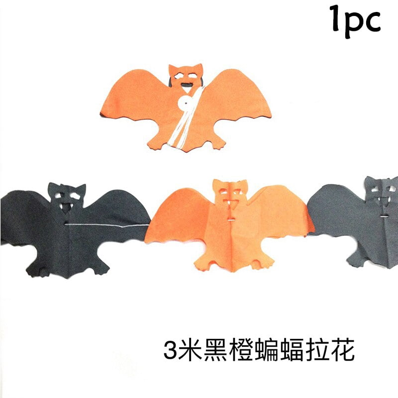 Motif harmonieux d'halloween avec citrouille, chauve-souris, araignée