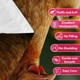 thumbnail image 7 of Flannel Fleece Throw Blanket, Soft Large Throw Blanket, Lightweight Cozy Plush Throw Blanket Fit Sofa Bed, 40"x50", Chickens, 7 of 7