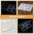 thumbnail image 4 of 4 Pcs Multi Compartment Storage Box Small Parts Container Tool Chest Jewelry Tools Plastic Toolbox, 4 of 6