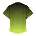 thumbnail image 5 of Womens Summer Tops Spring Shirts Trendy Fashion Short Sleeved Solid Color Spring/summer Button Up Shirt Top Plus Size Tops for Women XXL, 5 of 5