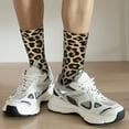 thumbnail image 6 of Logiee Leopard Print-1 Print Adult Socks for Men & Women,Calf Socks, Ankle Socks,Boots Socks,Breathable Casual Sock,Unisex Crew Socks, 6 of 6