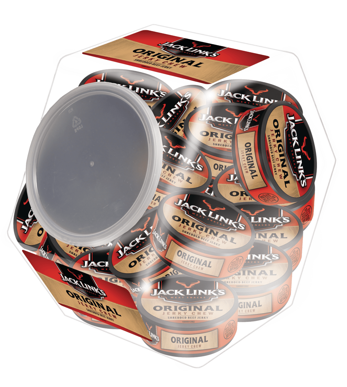 Jack Link's Beef Jerky Chew, Original, 0.32oz, 36 CT