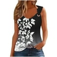 thumbnail image 2 of Womens Tank Tops Womens Summer Tank Tops Casual Tank Tops for Women Sleeveless Tops for Women Women's Solid Color Camisole Sleeveless T-Shirt Loose Tank, 2 of 4
