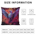 thumbnail image 5 of Nawypu  Phoenix Throw Pillow Cover Alchemy Bird Abstract Art Star Animal Boho Mythical Legend Phenix Decorative Throw Pillow Cushion Case for Home Couch Bed Sofa Car, 5 of 5