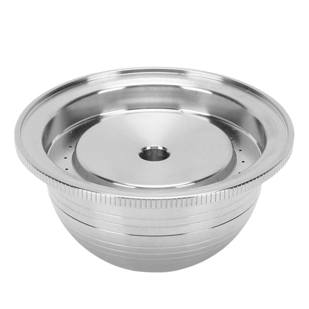 Cápsulas De Café Reutilizables, Filtros De Café Reutilizables De Acero Inoxidable 304 Con Cuchara Y Cepillo De Limpieza, Manteniendo El Sabor Puro, Gran Compatibilidad,