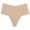 Beige, variant on Lilgiuy Womens Seamless T Pants European And AmericanLeopard Print Thongs Low Waist Breathable Panties 2022 Fall Winter