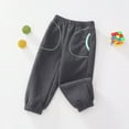 thumbnail image 6 of Povozer Toddler Baby Boys Girls Sweatpants Elastic Waist Bottom Pants(Green,18-24 Months), 6 of 6